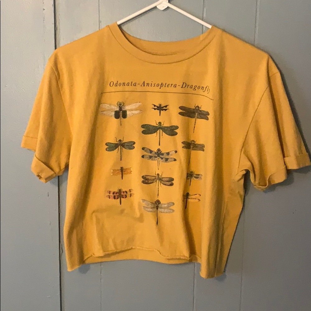 Dragonfly crop top